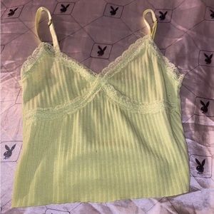 Lace tank top